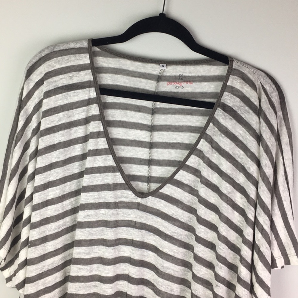 Pete & Greta for t linen dress striped sheet